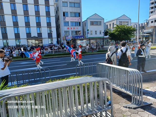 愛知県警音楽隊パレード1