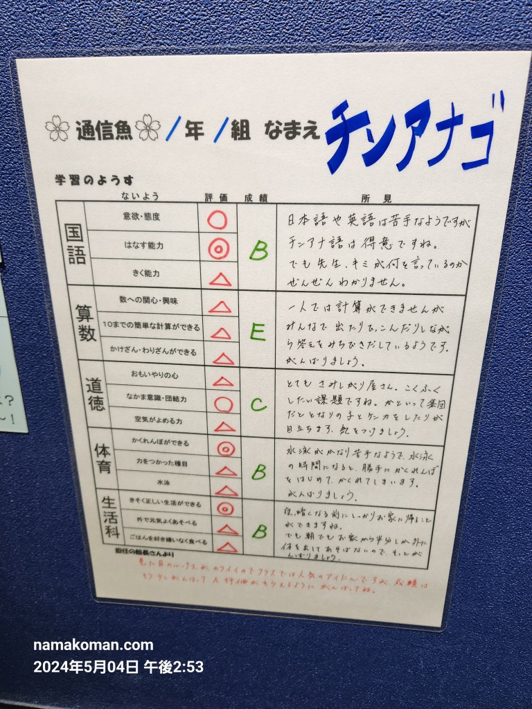竹島水族館解説2
