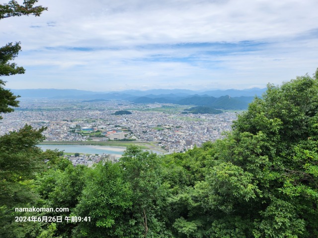 金華山山頂風景