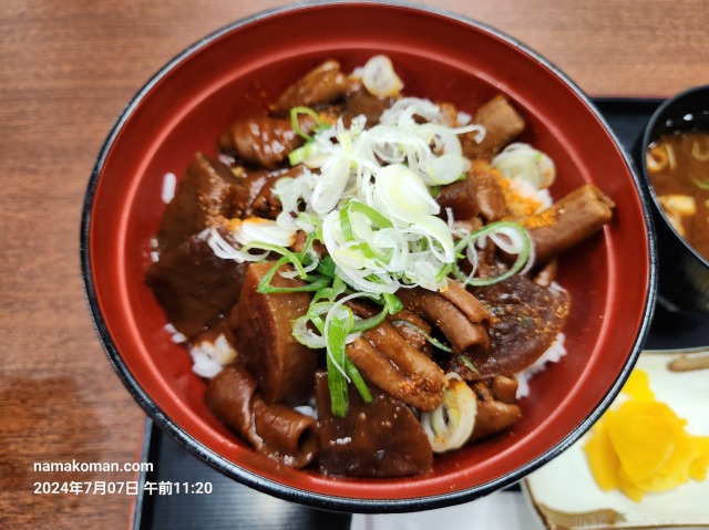 平針東海健康センターどて煮丼2