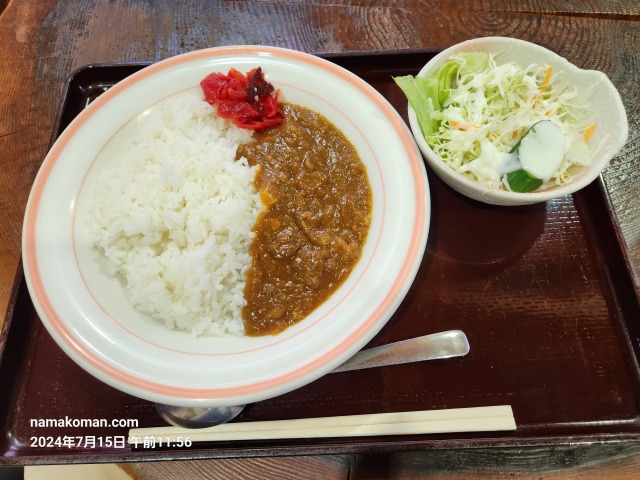 天竜相津花桃の里花桃カレー