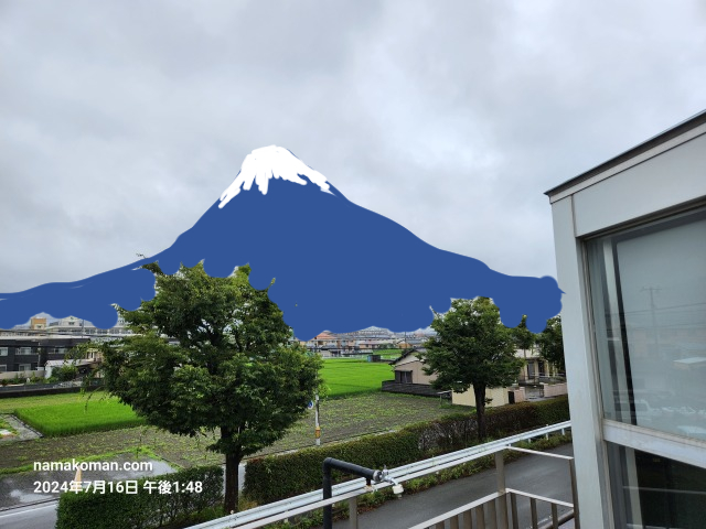 富士もし富士山が見えたら