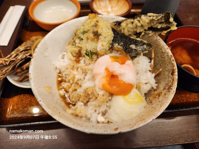 かきつばた伊勢湾岸丼3