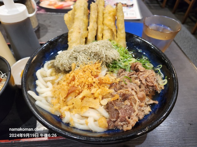 資さんうどん肉ごぼ天うどん2