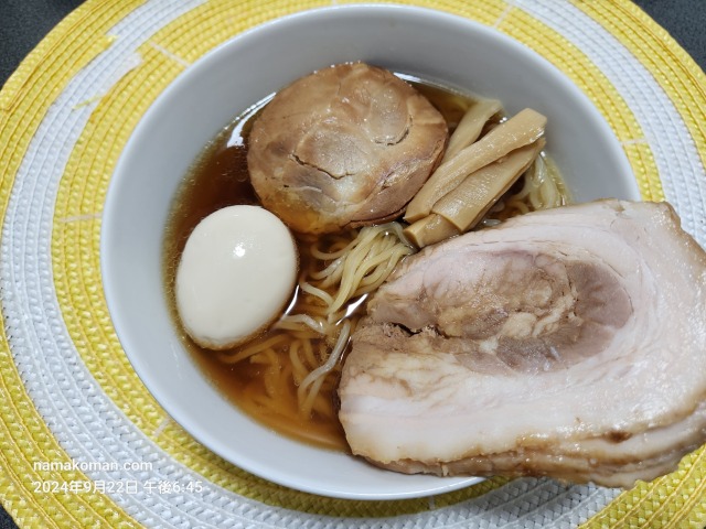 もっくる新城醤油ラーメン1