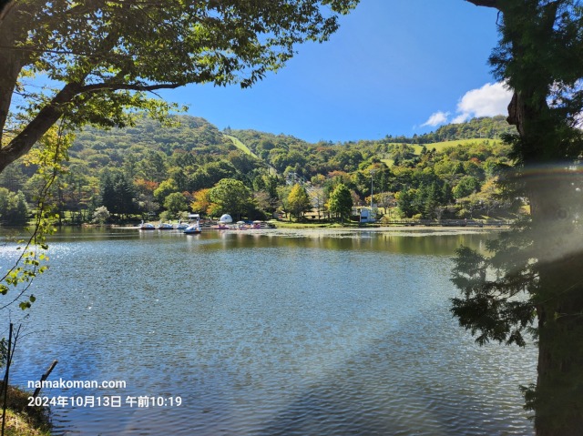 秋の茶臼山高原まつり矢筈池