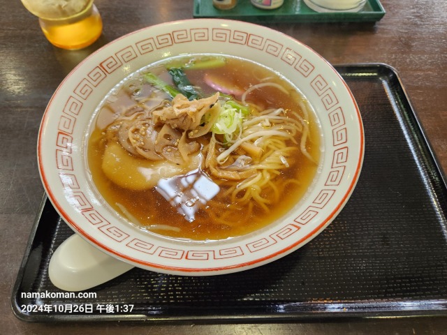 立田ふれあいの里れんこんラーメン