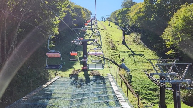 秋の茶臼山高原まつりリフト3