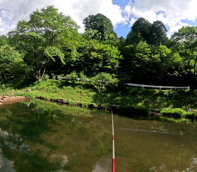 つぐ高原グリーンパーク釣り堀5