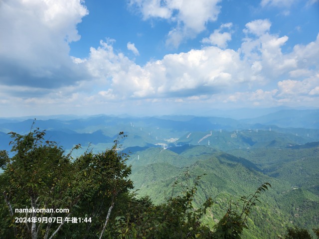 明神山景色