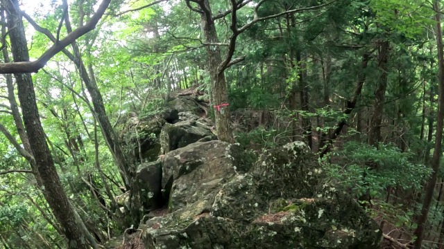 明神山GoPro登山道