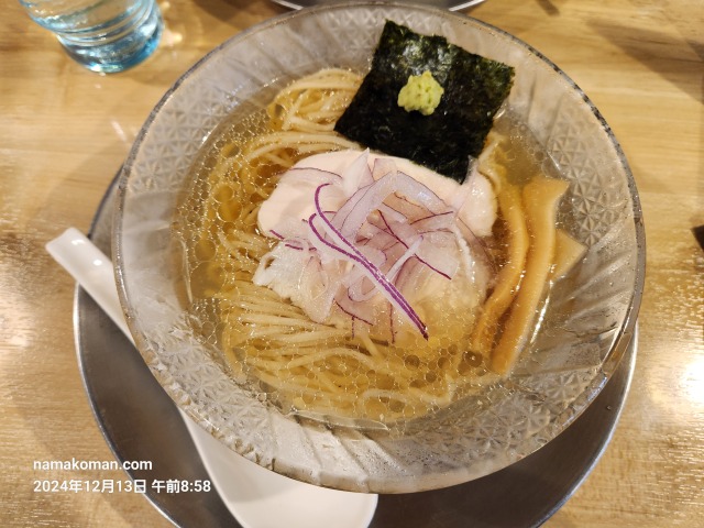 日出次塩冷やしラーメン