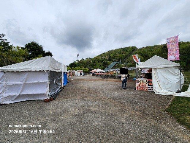 茶臼山芝桜まつり屋台