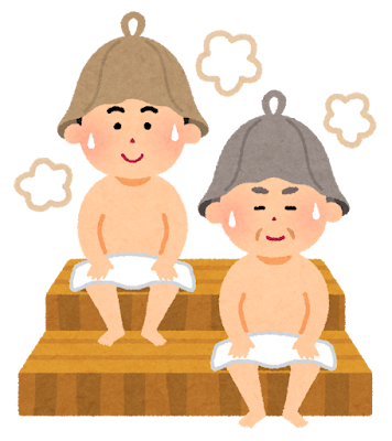 サウナを楽しむイメージ